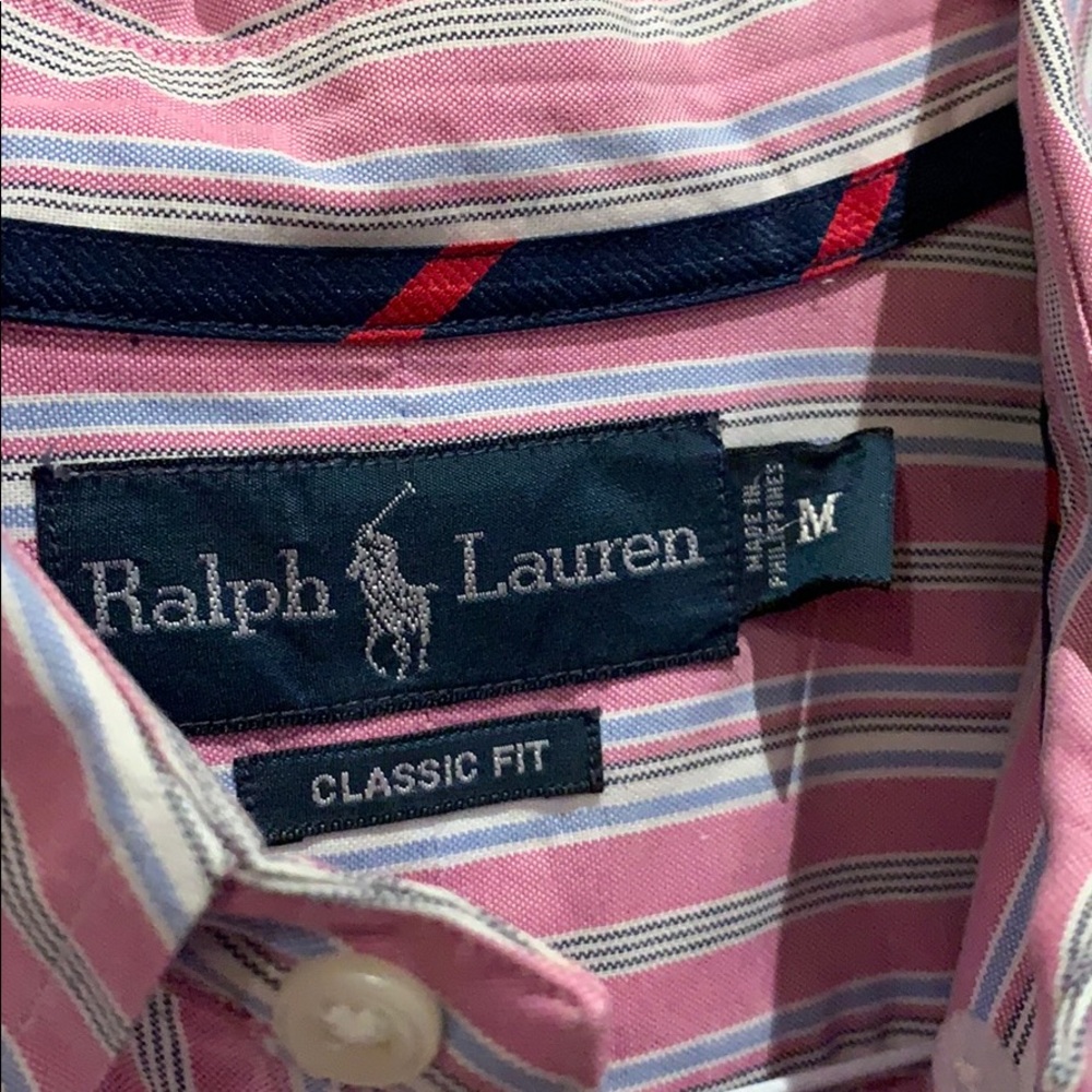 Polo Button Down Shirt Size M